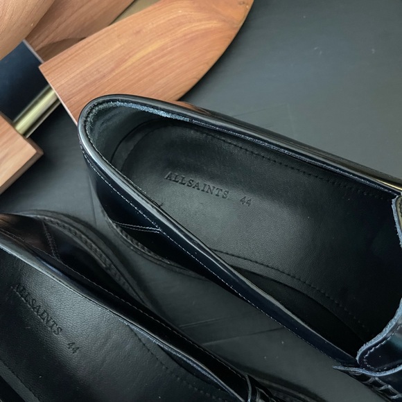 ❤️ All Saints Creepers Loafers Size 44 or 11 Mint Condition - Picture 5 of 5